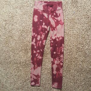 Aerie Pink Tie-Dye Leggings